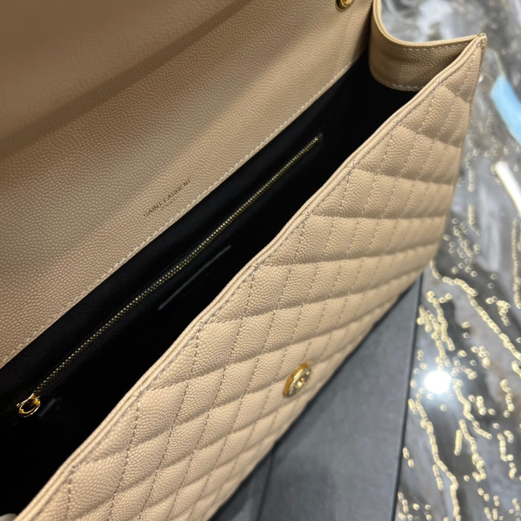 Saint Laurent Wallets? Saint Laurent Envelope Large Bag Compact Luxury Card Wallet