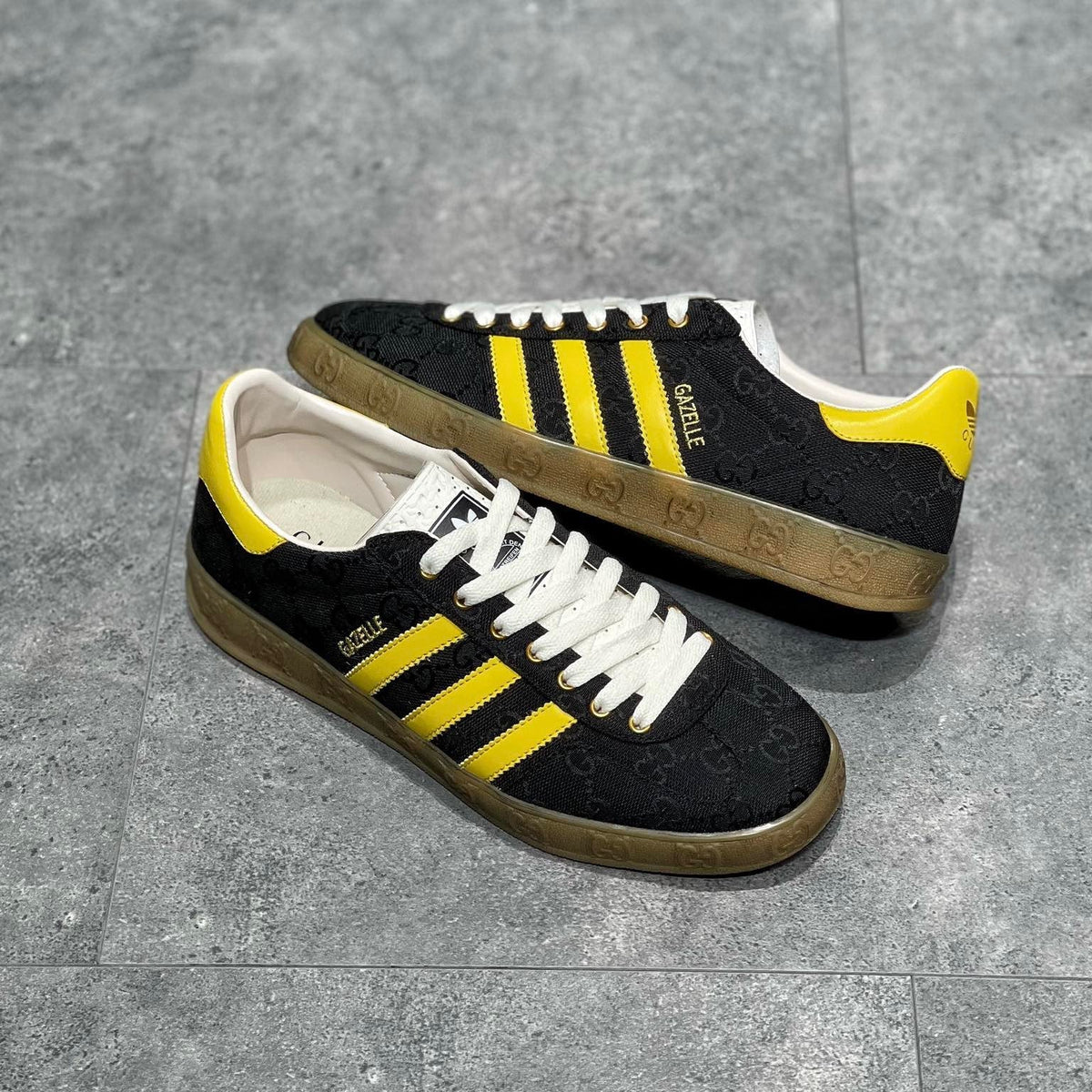 Gucci Shoes? Gucci x Adid Gazelle Sneaker Comfortable Everyday Designer Shoes