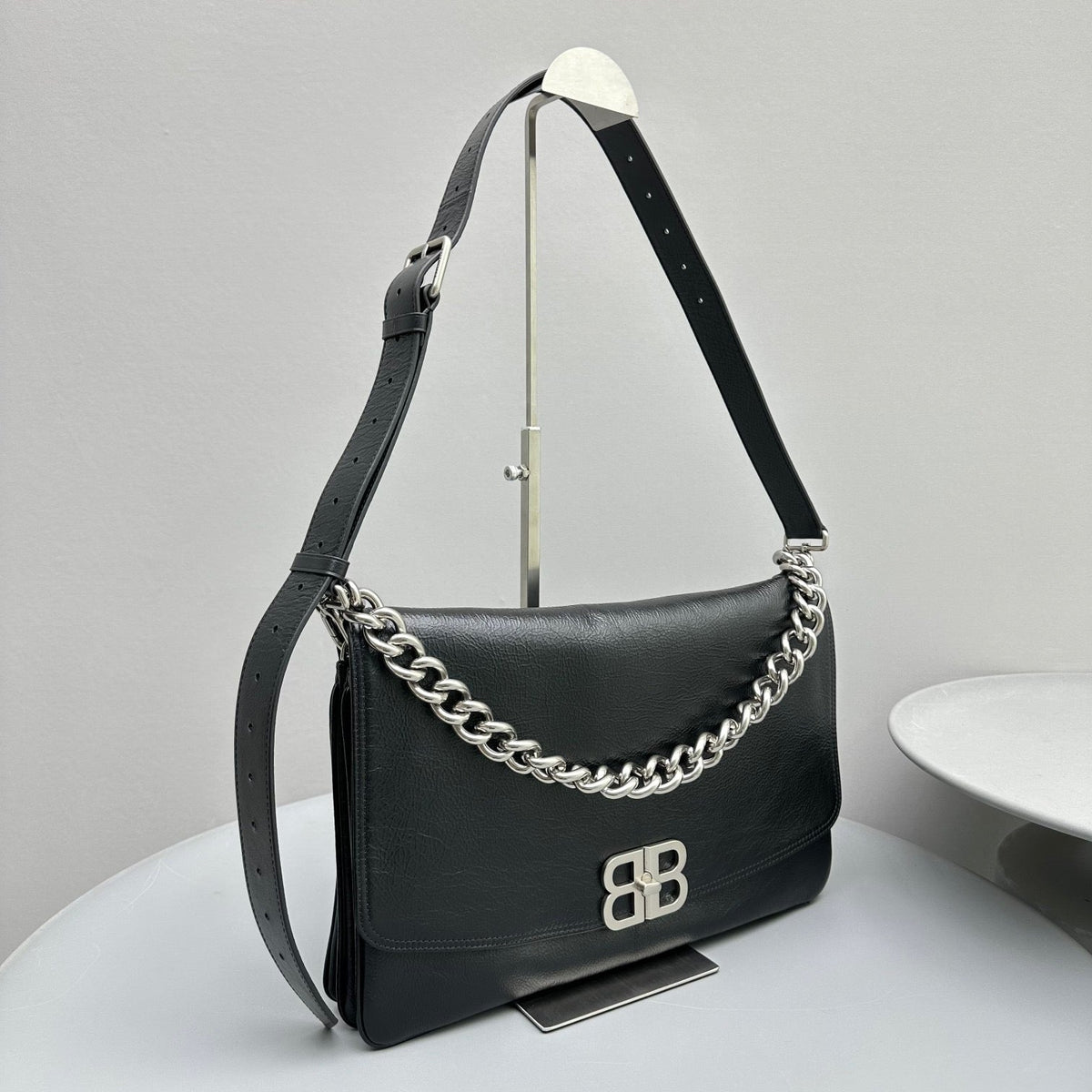 Wallets? Bal Bb Soft Large Flap Bag Premium Leather Designer Wallet