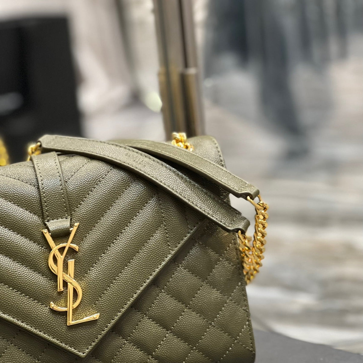 Saint Laurent Wallets? Saint Laurent Envelope Medium Bag Elegant Everyday Leather Wallet