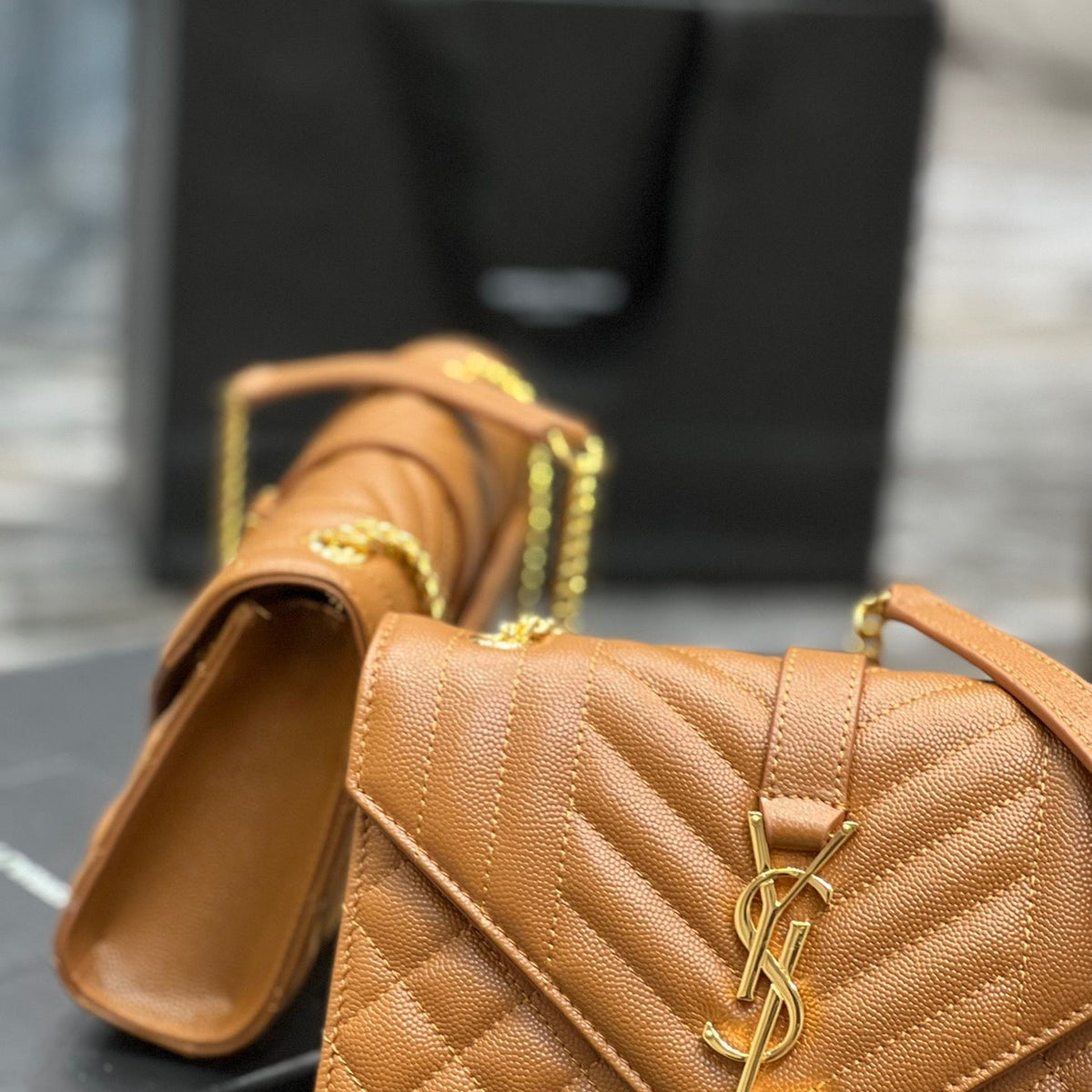 Saint Laurent Wallets? Saint Laurent Small Envelope Bag Elegant Everyday Leather Wallet