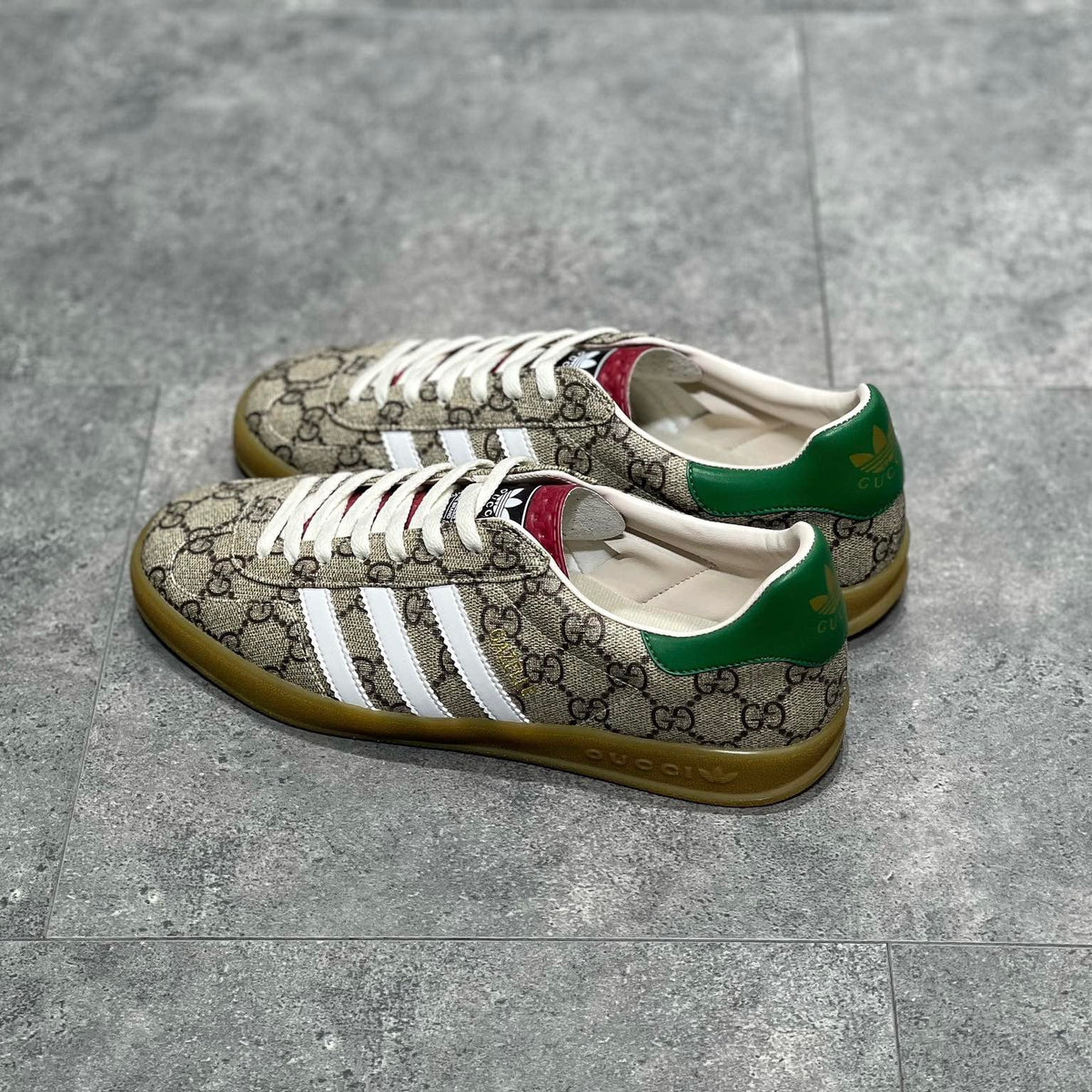 Gucci Shoes? Gucci x Adid Gazelle Sneaker Premium Designer Casual Shoes