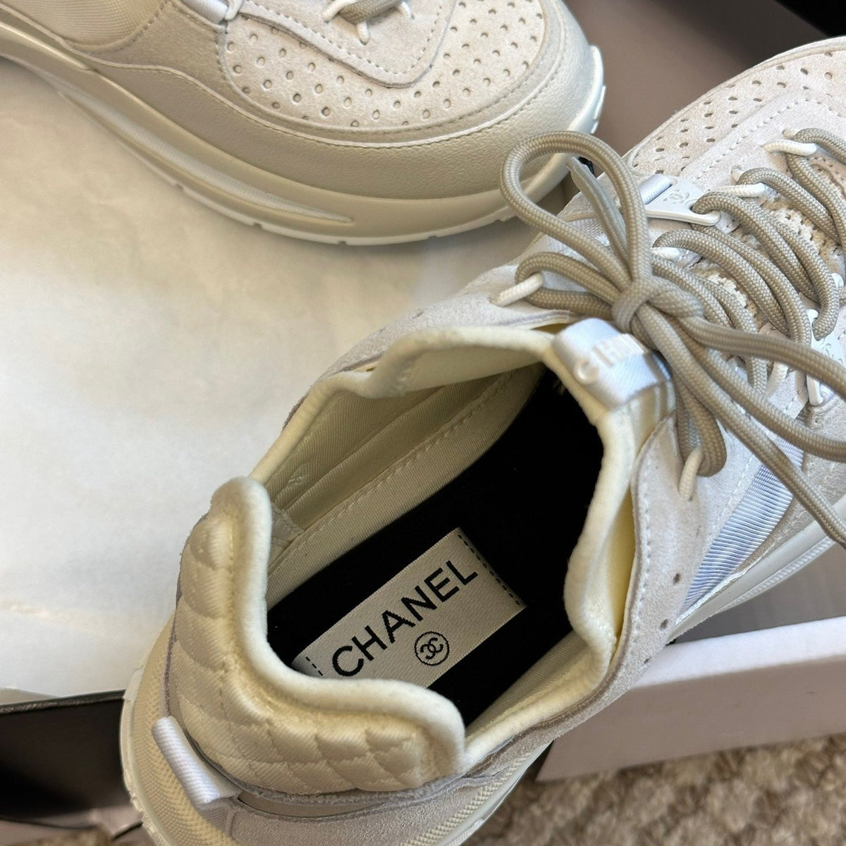 Chanel Shoes? Chanel Trainers Premium Designer Casual Shoes