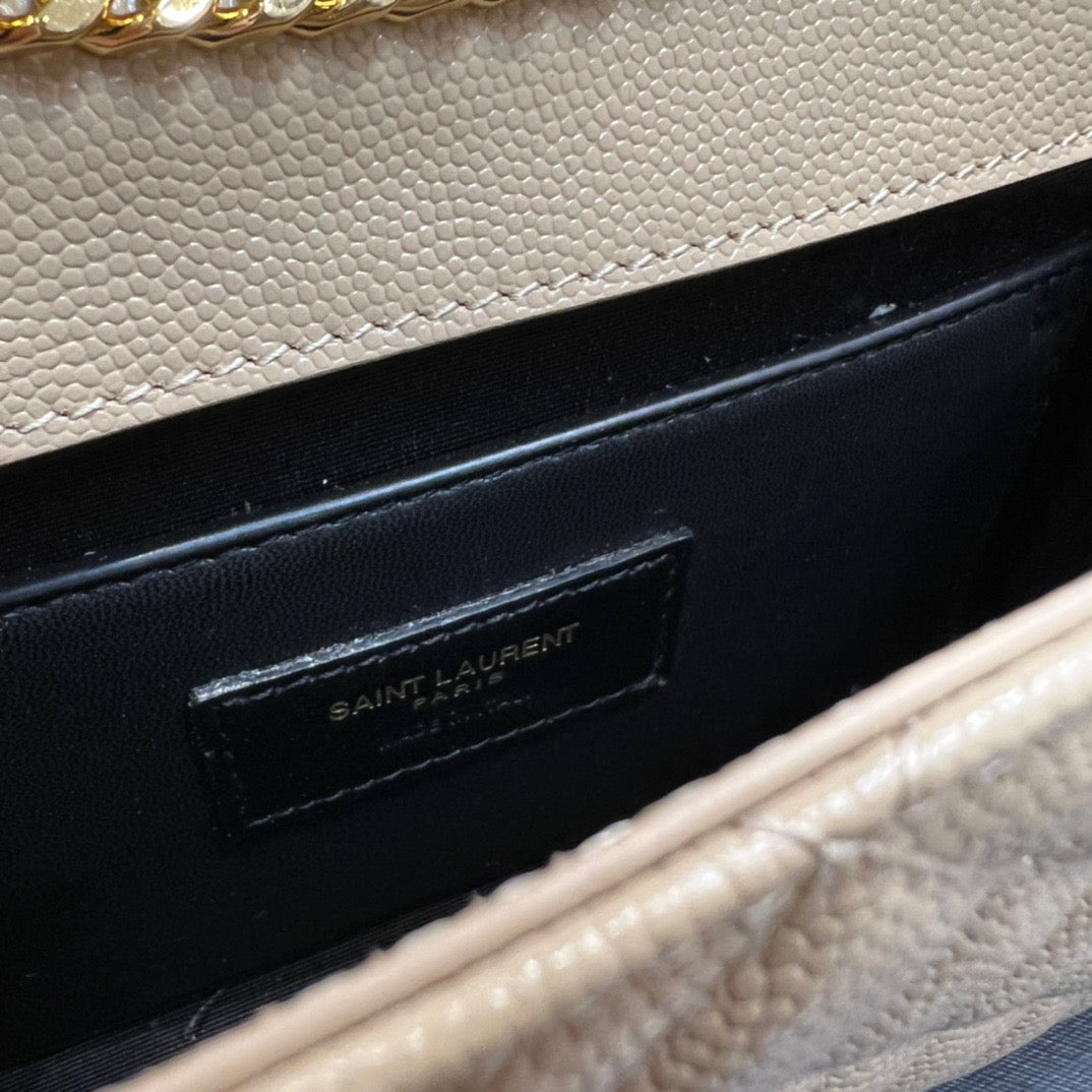 Saint Laurent Wallets? Saint Laurent Small Envelope Bag Premium Leather Designer Wallet