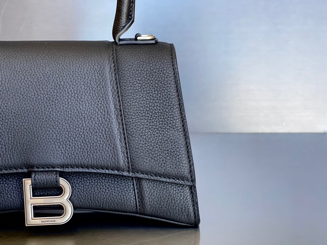 Wallets? Bal Hourglass Top Handle Bag Compact Luxury Card Wallet
