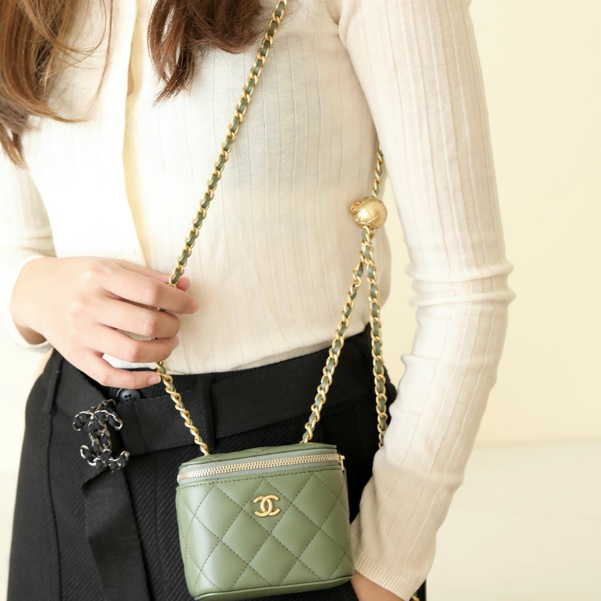 Chanel Wallets? Chanel 23P Bag Compact Luxury Card Wallet
