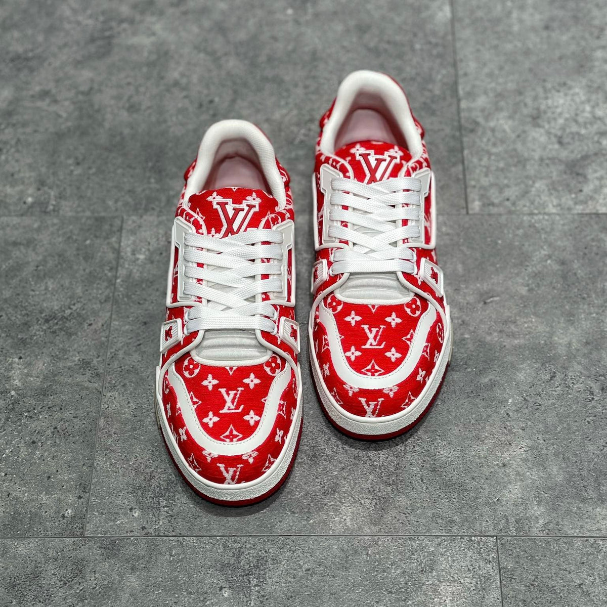 Louis Vuitton Shoes? Louis Vuitton Lou Trainers Premium Designer Casual Shoes