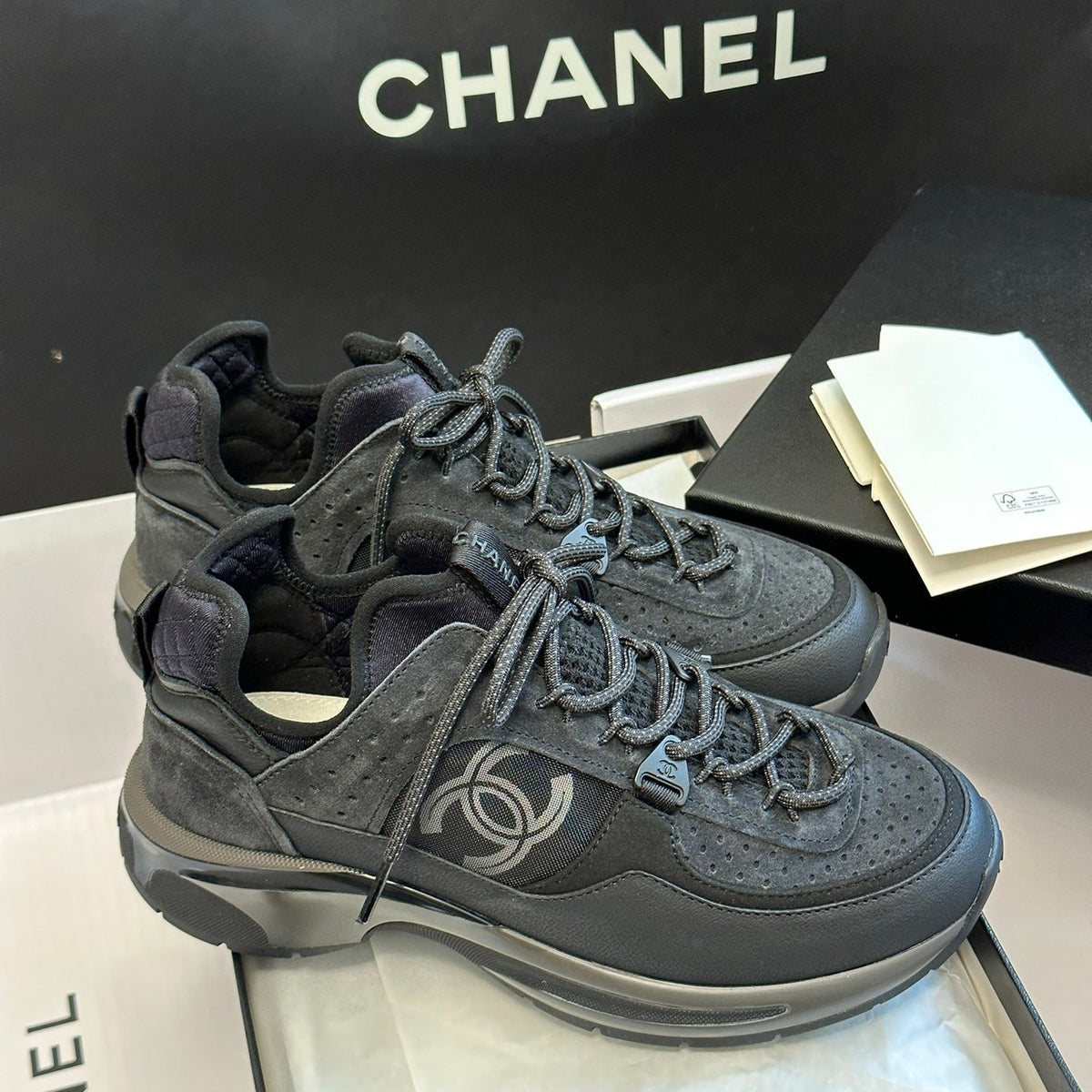 Chanel Shoes? Chanel Trainers Premium Designer Casual Shoes