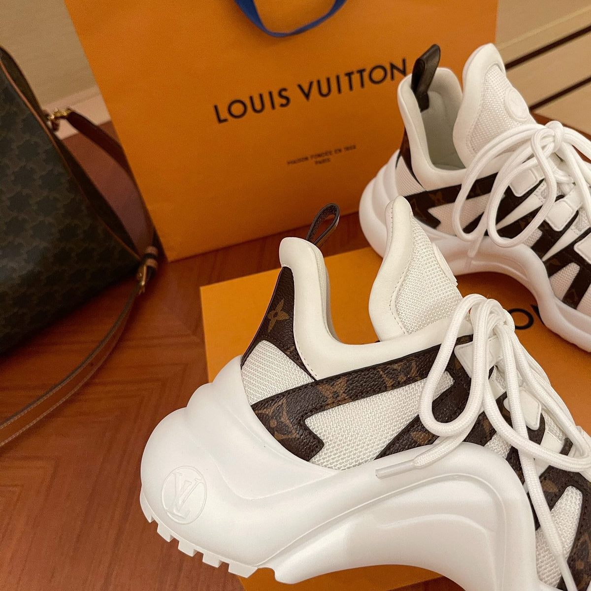 Louis Vuitton Shoes? Louis Vuitton Lou Archlight Trainers Premium Designer Casual Shoes