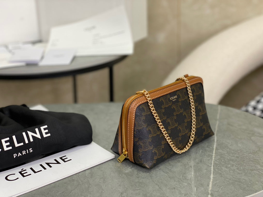 Bags? Cel Clutch With Chain Premium Designer Shoulder Bag