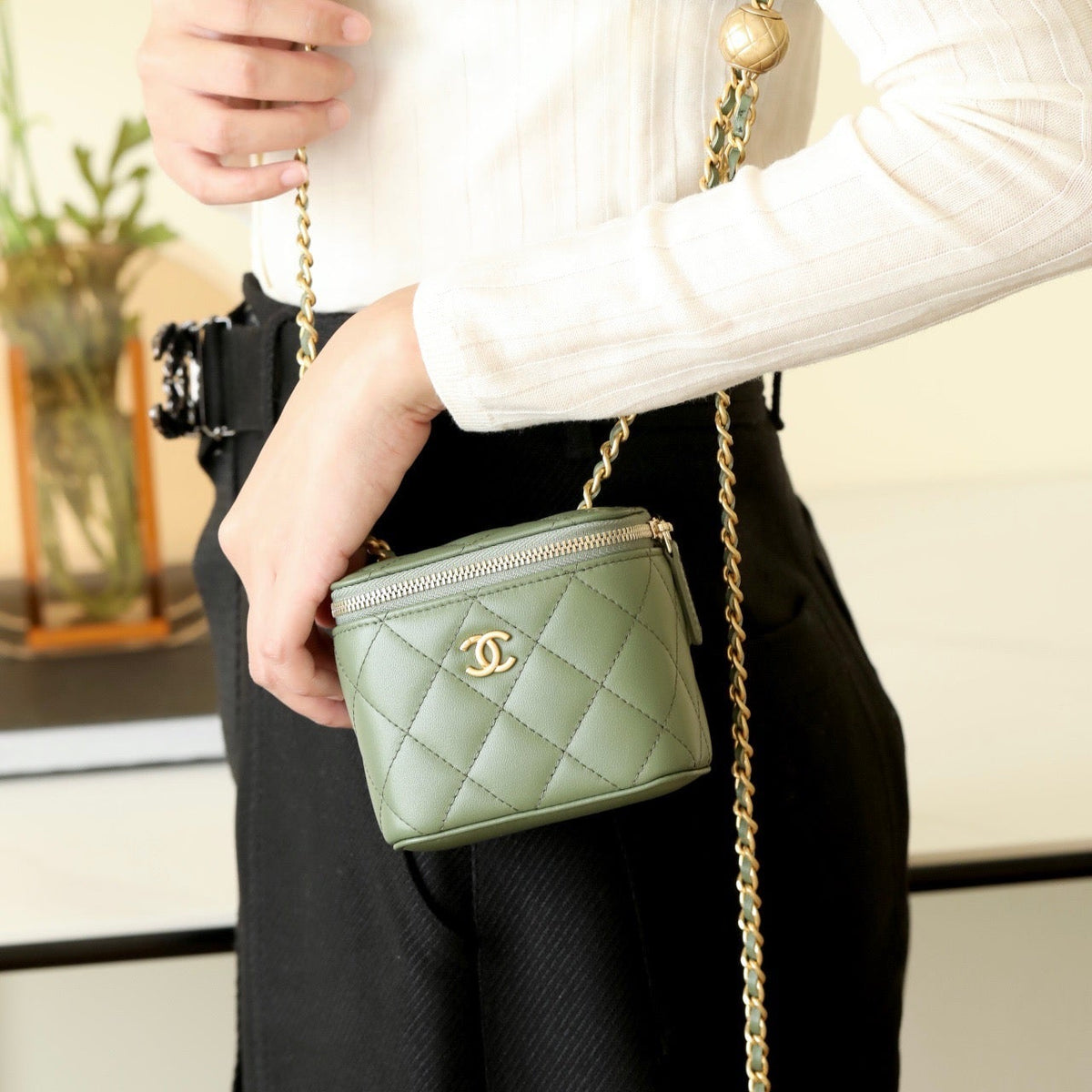 Chanel Wallets? Chanel 23P Bag Compact Luxury Card Wallet