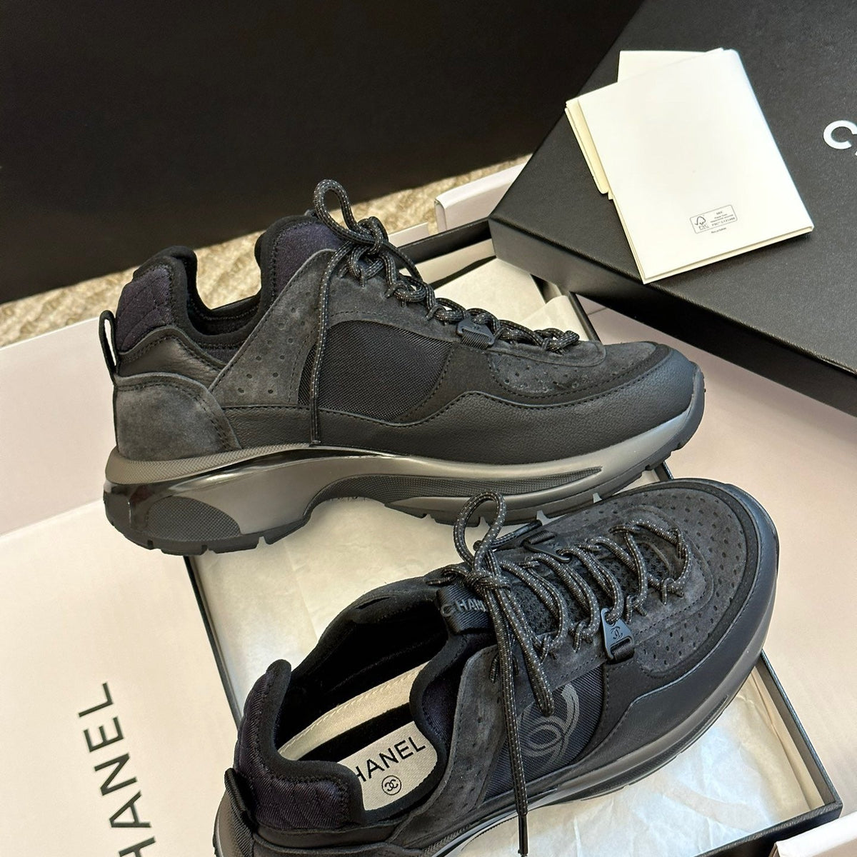 Chanel Shoes? Chanel Trainers Premium Designer Casual Shoes