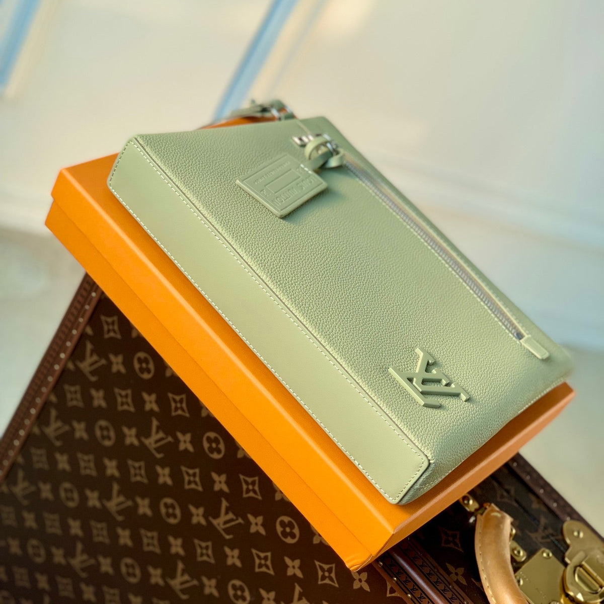 Louis Vuitton Bags? Louis Vuitton Lou Takeoff Pouch Luxury Designer Leather Handbag