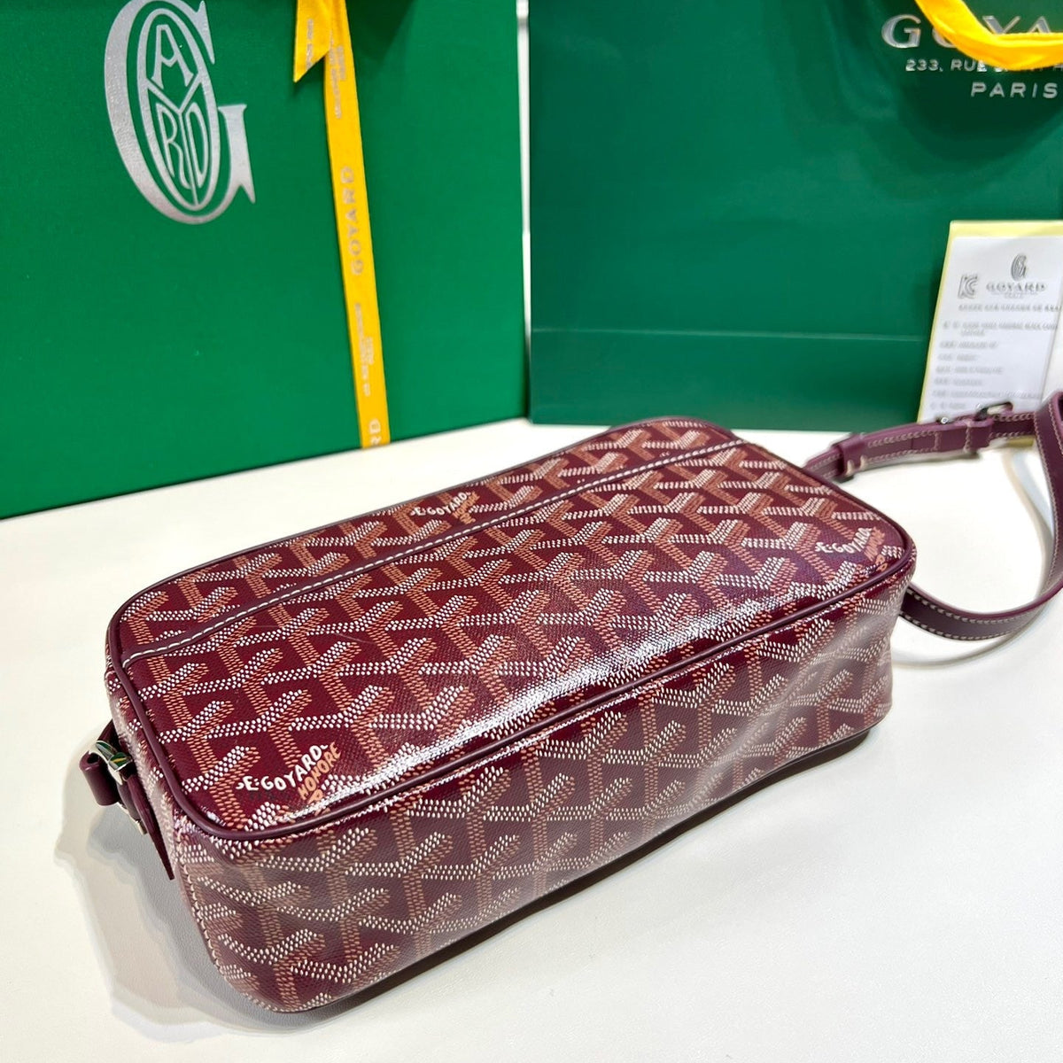 Wallets? Goya Cap Vert Bag Premium Leather Designer Wallet