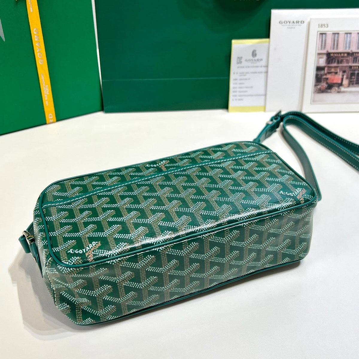 Wallets? Goya Cap Vert Bag Elegant Everyday Leather Wallet