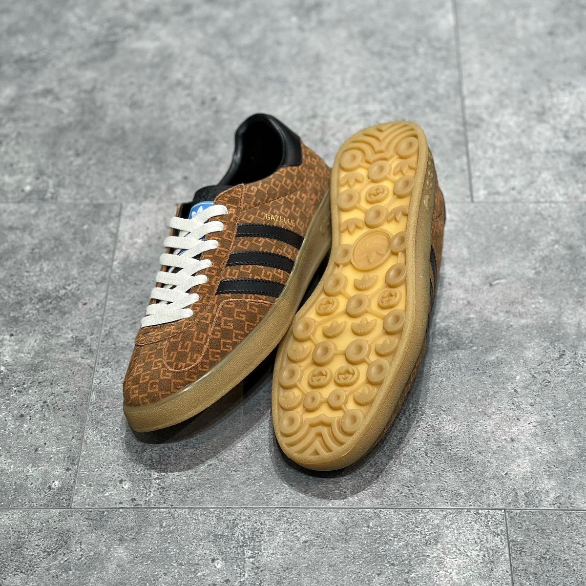 Gucci Shoes? Gucci x Adid Gazelle Sneaker Comfortable Everyday Designer Shoes