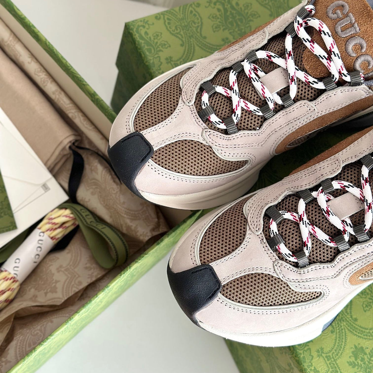 Gucci Shoes? Gucci Run Trainers Premium Designer Casual Shoes