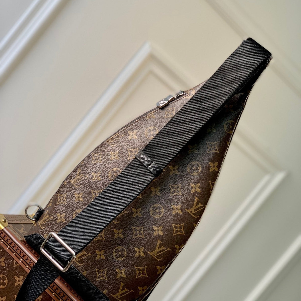 Louis Vuitton Wallets? Louis Vuitton Lou Duo Sling Bag Premium Leather Designer Wallet
