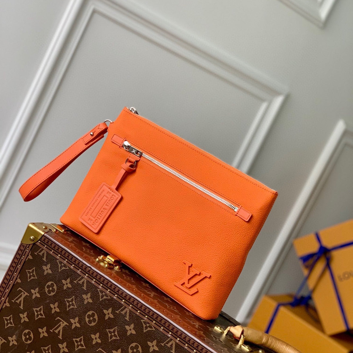 Louis Vuitton Bags? Louis Vuitton Lou Takeoff Pouch Elegant Everyday Designer Handbag