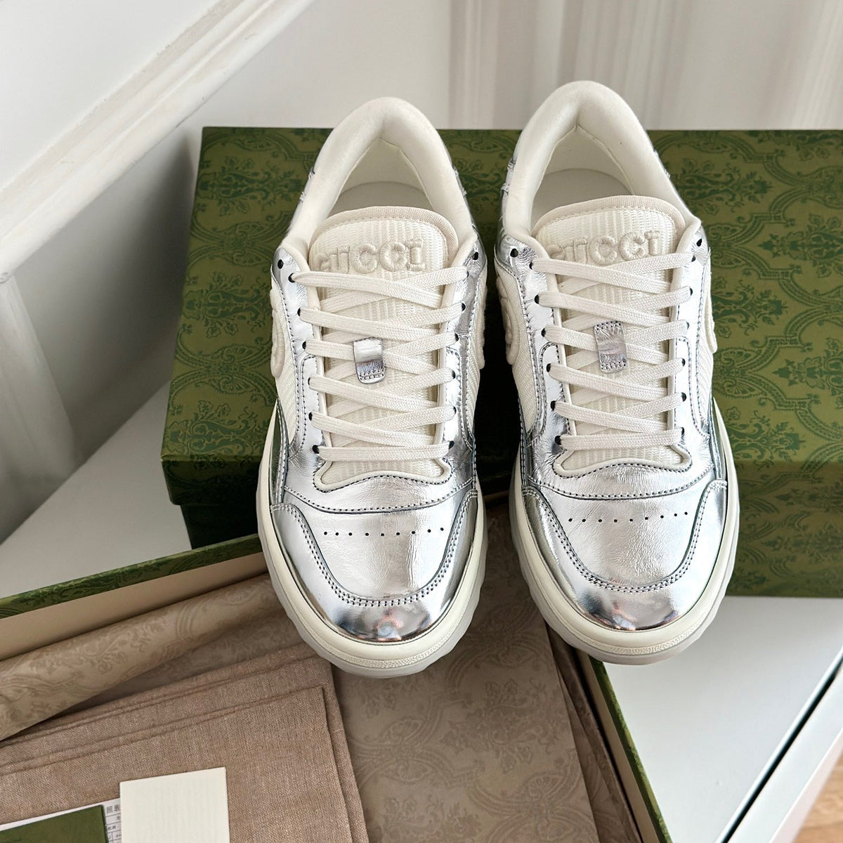 Gucci Shoes? Gucci Mac80 Trainers Comfortable Everyday Designer Shoes