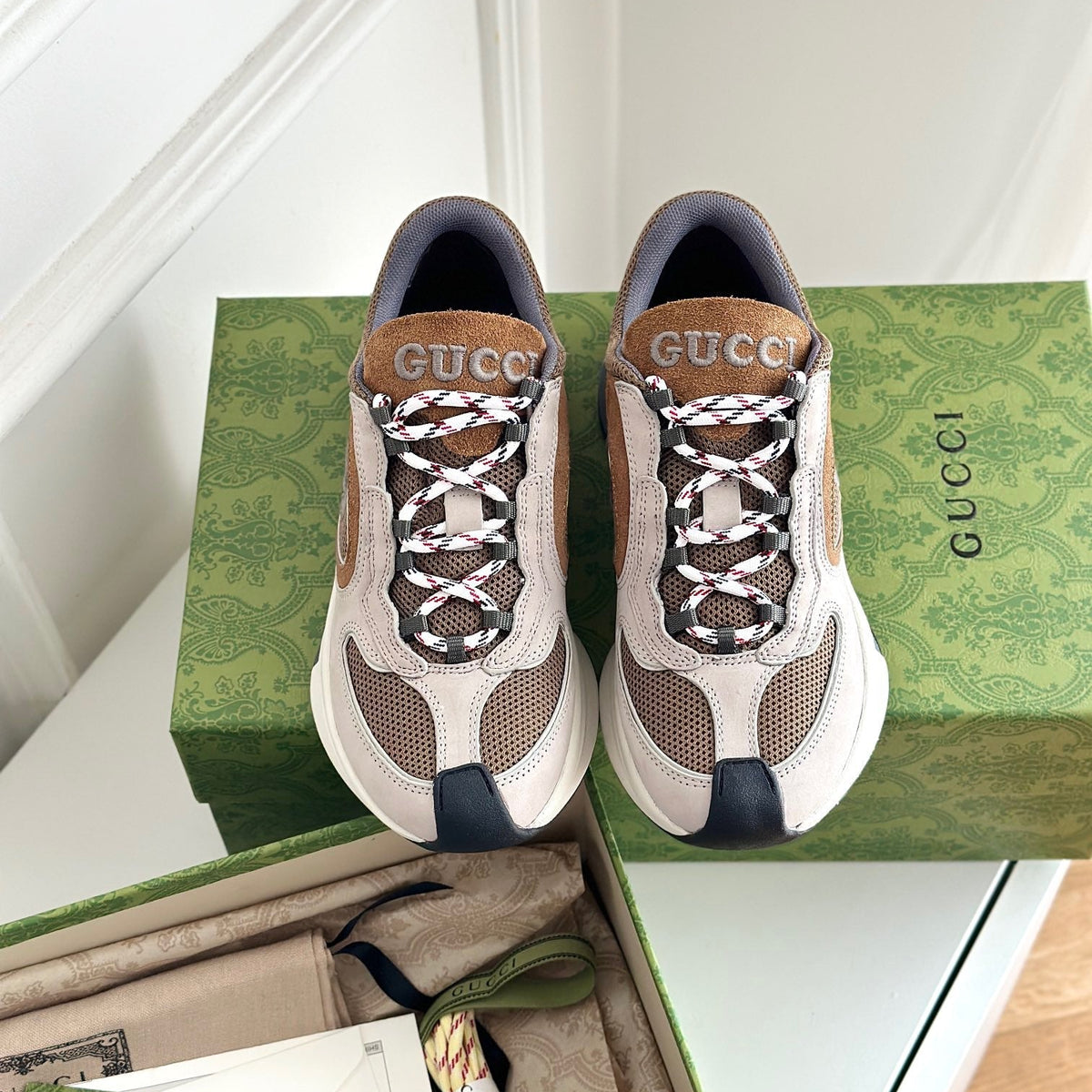 Gucci Shoes? Gucci Run Trainers Premium Designer Casual Shoes