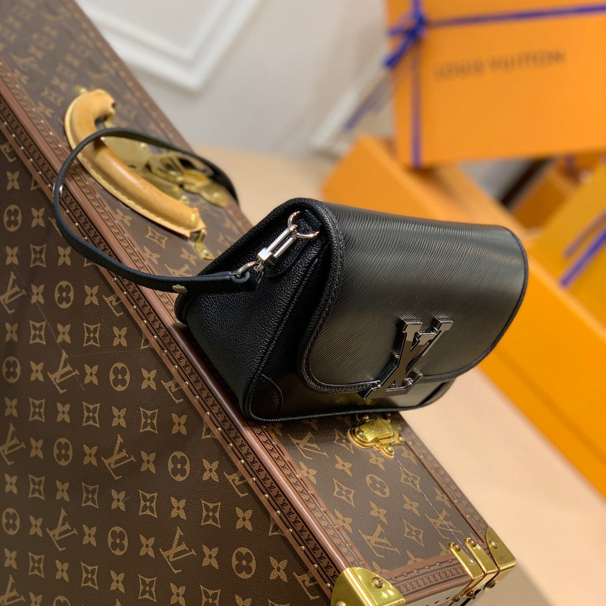 Louis Vuitton Wallets? Louis Vuitton Lou Buci Bag Elegant Everyday Leather Wallet