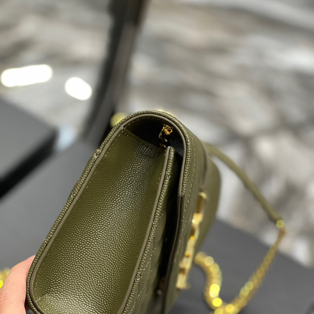 Saint Laurent Wallets? Saint Laurent Small Envelope Bag Compact Luxury Card Wallet