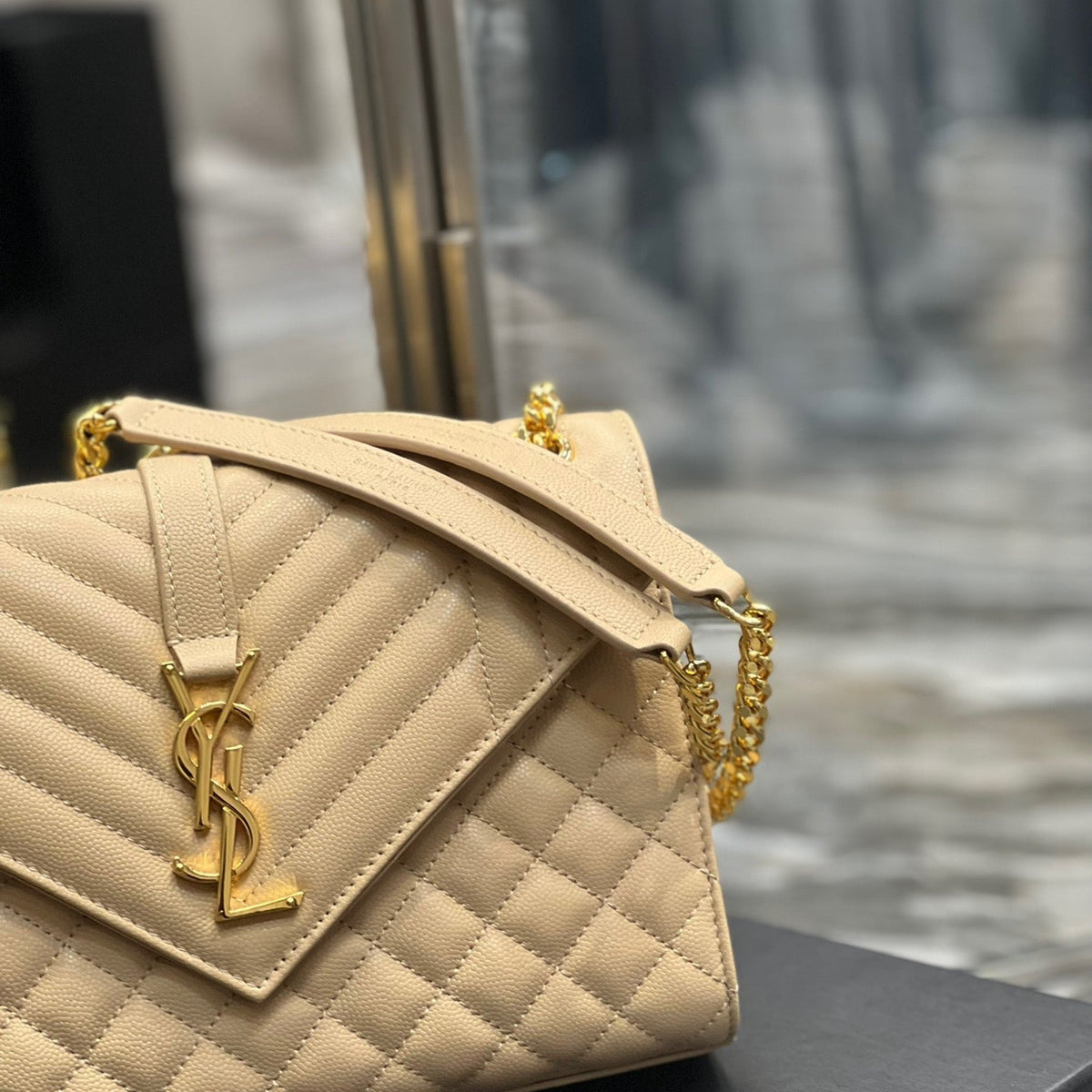 Saint Laurent Wallets? Saint Laurent Envelope Medium Bag Compact Luxury Card Wallet