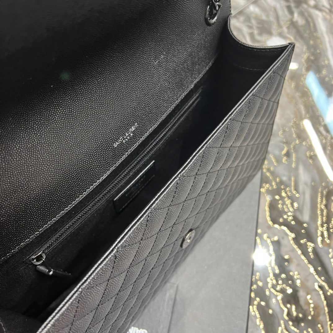 Saint Laurent Wallets? Saint Laurent Envelope Large Bag Compact Luxury Card Wallet