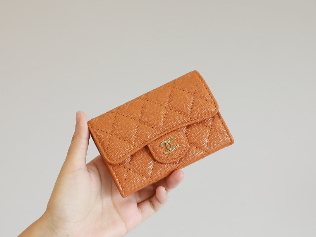 Chanel Wallets? Chanel Card Holder Compact Luxury Card Wallet