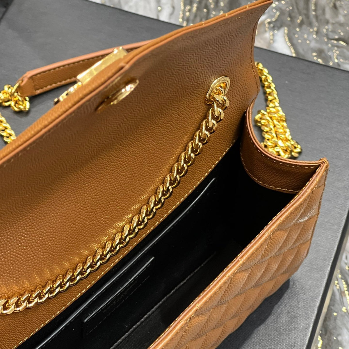 Saint Laurent Wallets? Saint Laurent Small Envelope Bag Elegant Everyday Leather Wallet