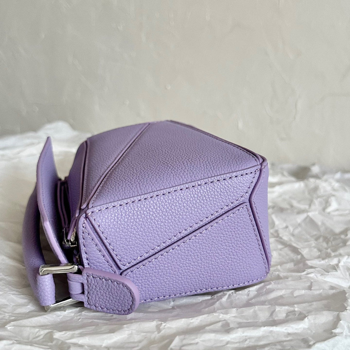 Wallets? Loew Mini Puzzle Edge Bag Premium Leather Designer Wallet