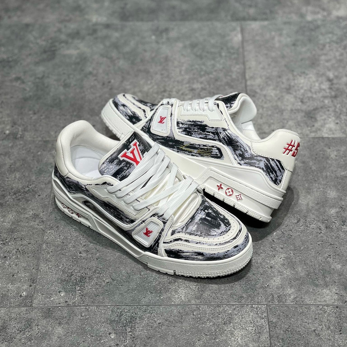 Louis Vuitton Shoes? Louis Vuitton Lou Trainers Comfortable Everyday Designer Shoes