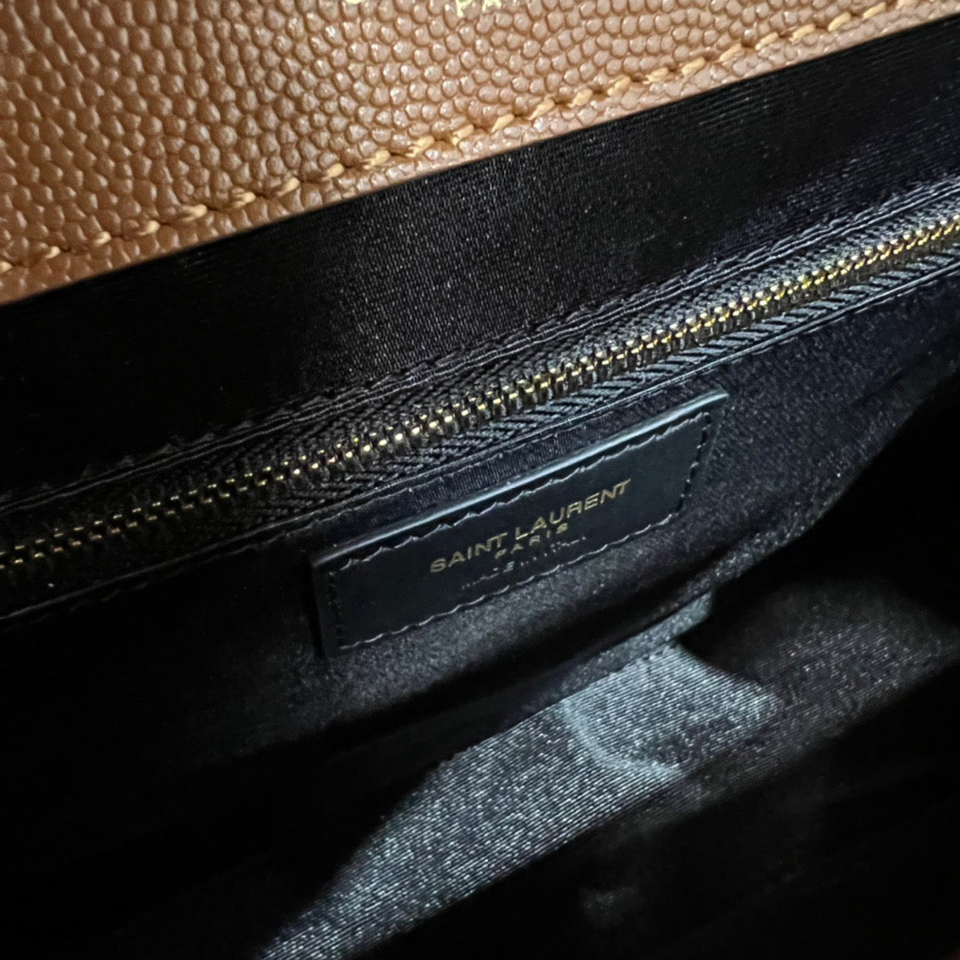 Saint Laurent Wallets? Saint Laurent Envelope Large Bag Premium Leather Designer Wallet