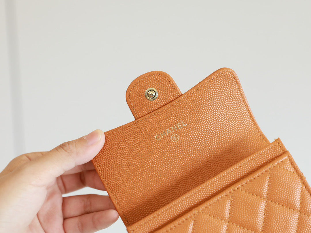 Chanel Wallets? Chanel Card Holder Compact Luxury Card Wallet