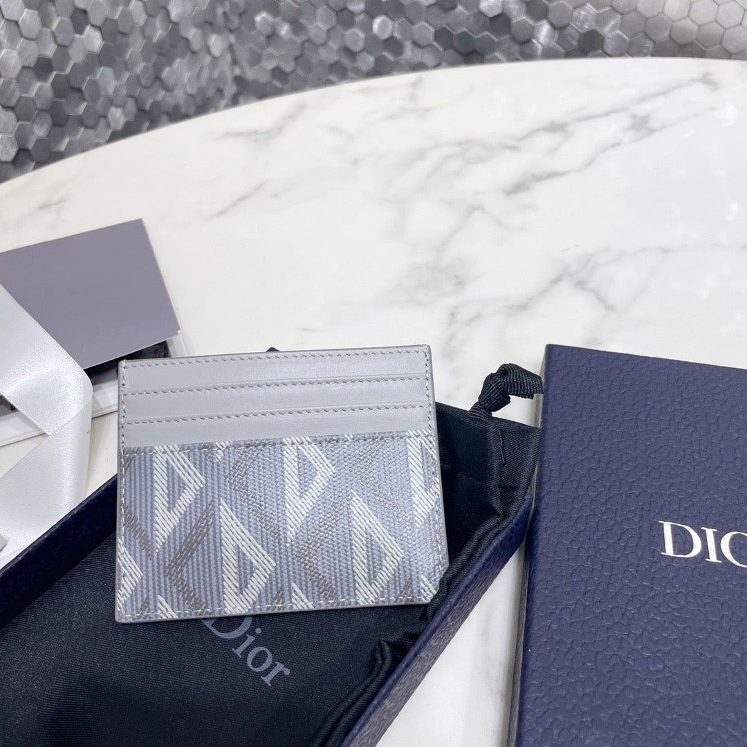 Dior Wallets? Dior Card Holder Elegant Everyday Leather Wallet