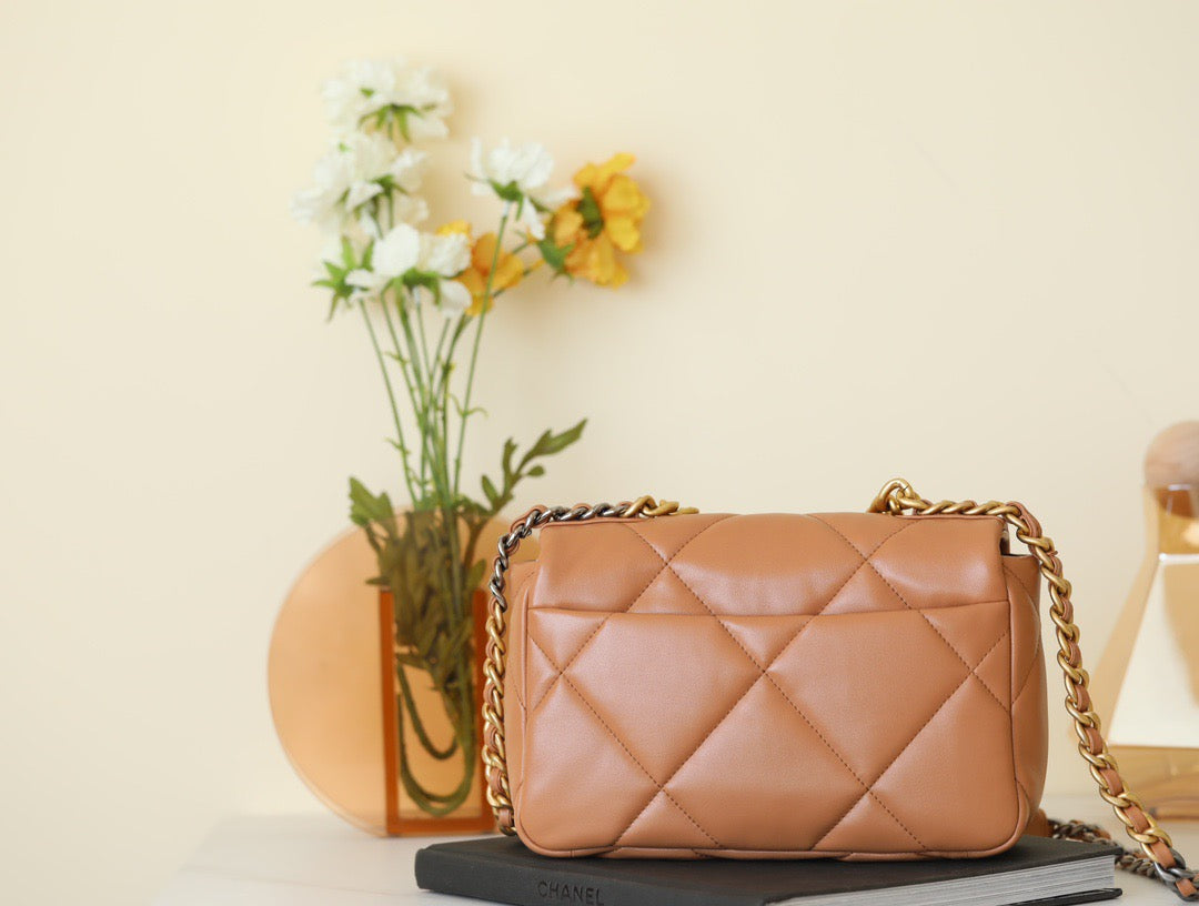 Chanel Wallets? Chanel 19 Bag Premium Leather Designer Wallet