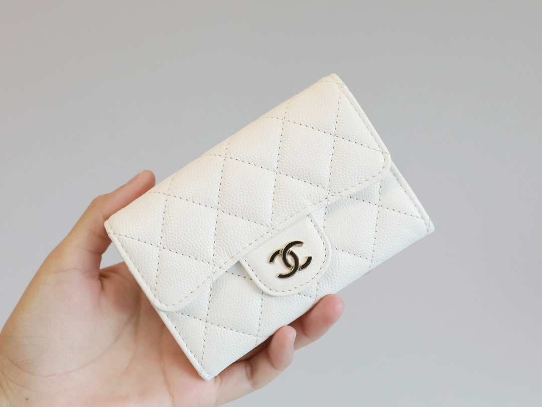 Chanel Wallets? Chanel Card Holder Compact Luxury Card Wallet