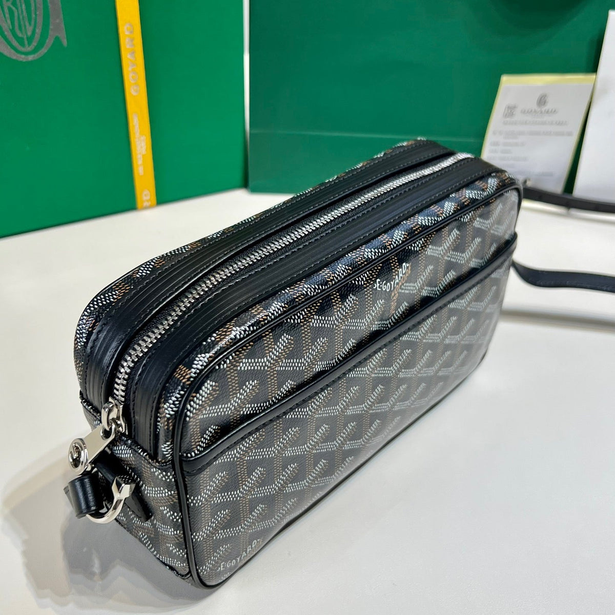 Wallets? Goya Cap Vert Bag Premium Leather Designer Wallet