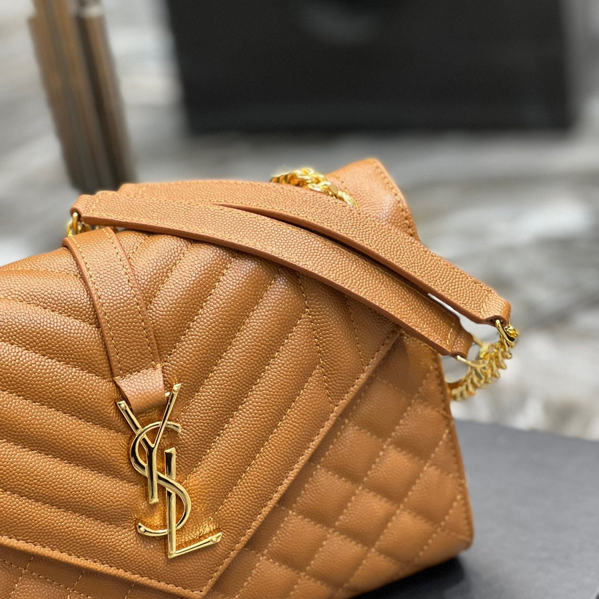 Saint Laurent Wallets? Saint Laurent Envelope Medium Bag Elegant Everyday Leather Wallet