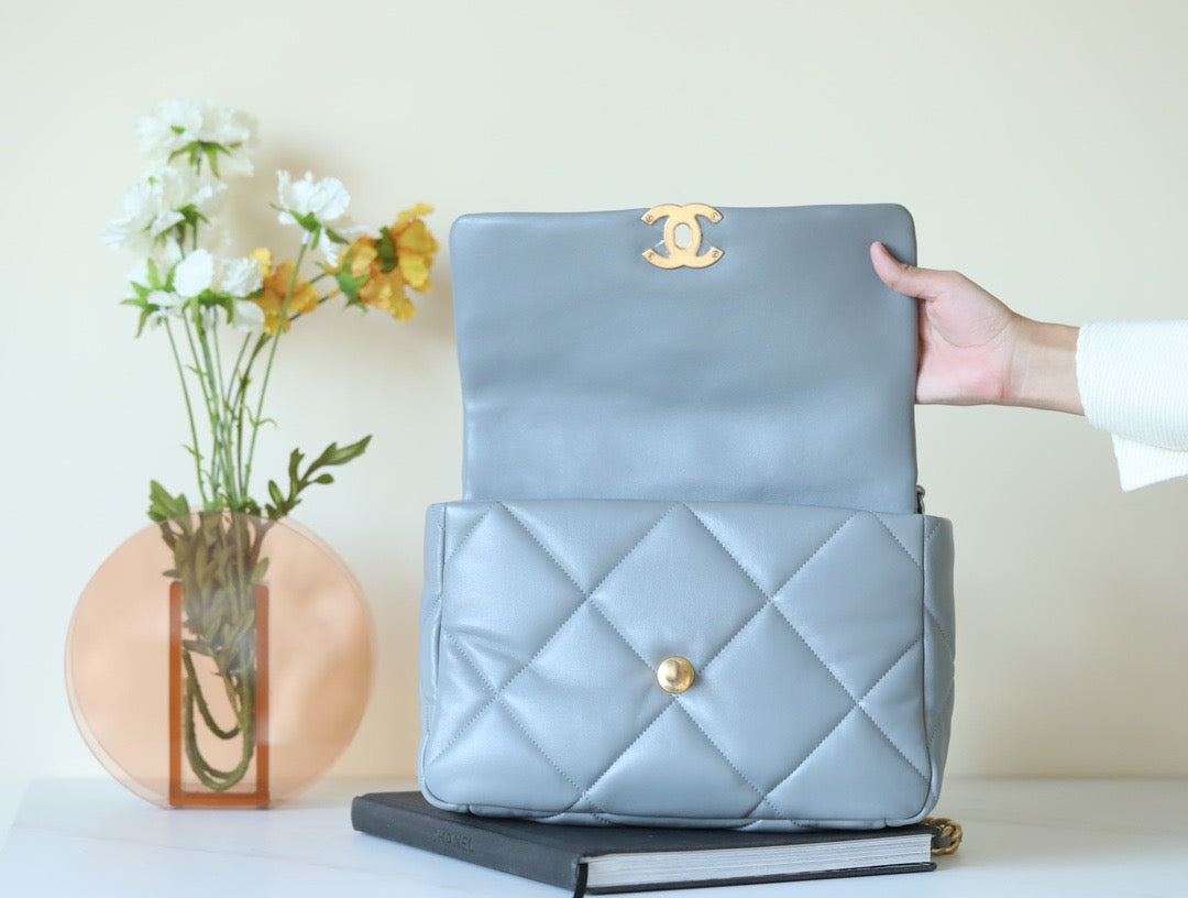 Chanel Wallets? Chanel 19 Bag Premium Leather Designer Wallet