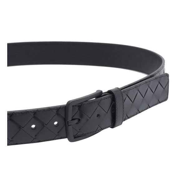 Bottega Veneta Belts? Bottega Veneta Men Intrecciato Belt Premium Leather Designer Belt