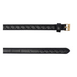 Bottega Veneta premium belts detail and craftsmanship close-up