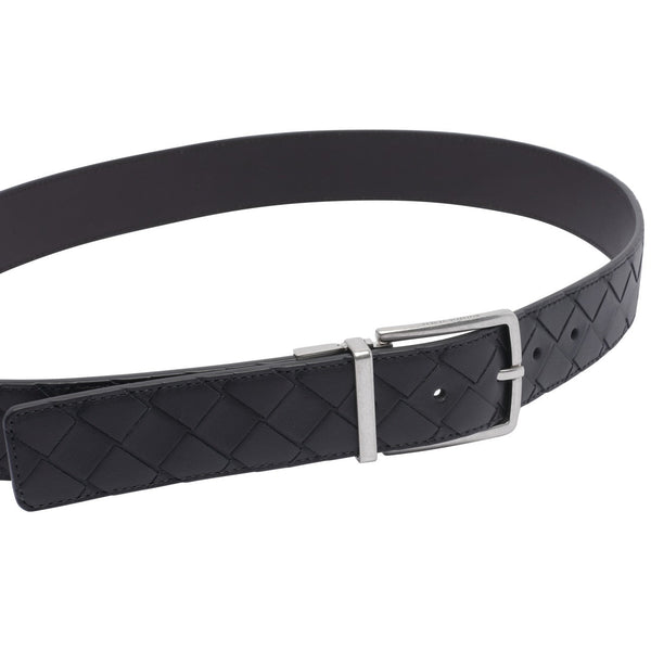Bottega Veneta Belts? Bottega Veneta Men Intrecciato Reversible Belt Classic Everyday Designer Belt