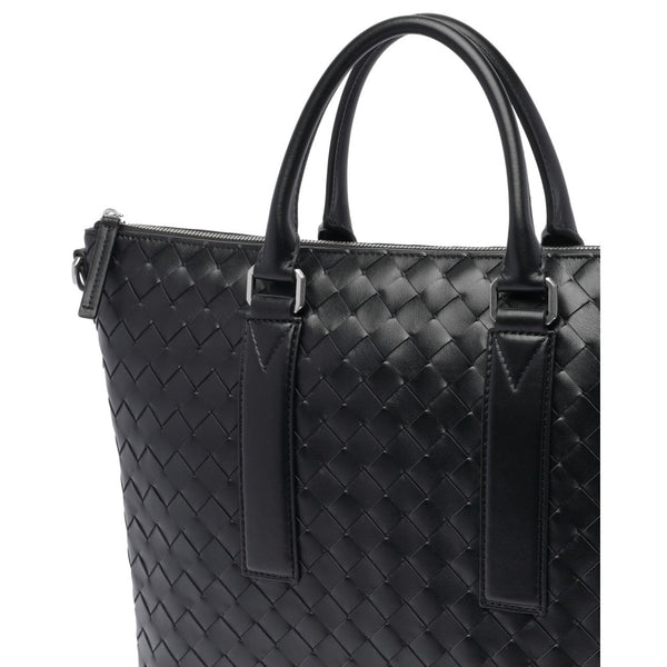 Bottega Veneta Accessories? Bottega Veneta Men Intrecciato Soft Briefcase Premium Everyday Designer Accessory