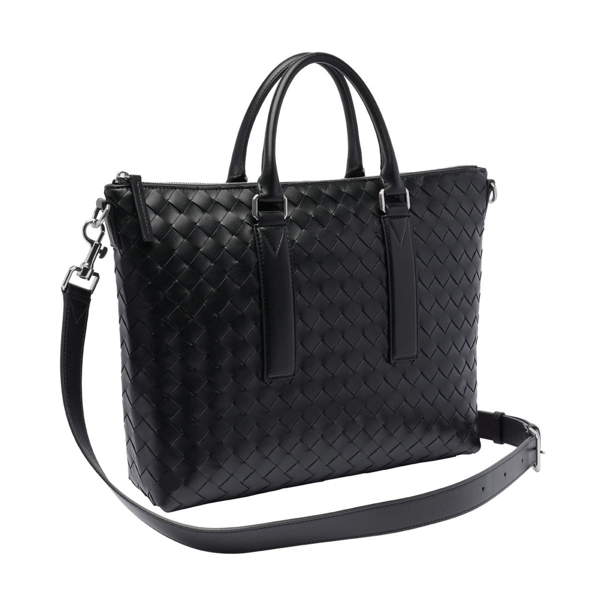 Bottega Veneta Accessories? Bottega Veneta Men Intrecciato Soft Briefcase Premium Everyday Designer Accessory