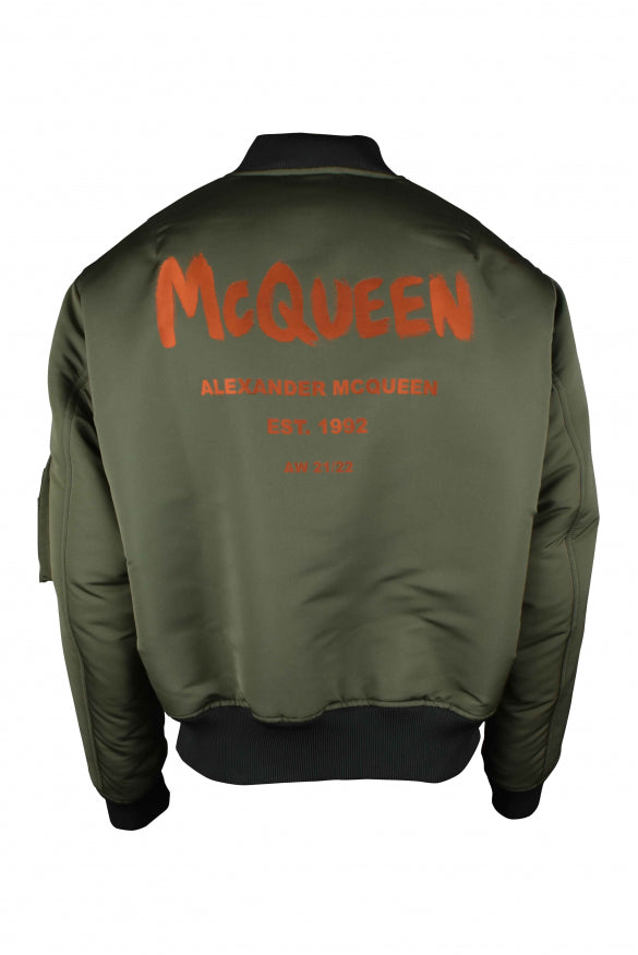 Alexander McQueen Jackets? Alexander Mcqueen Men Bomber Jacket Stylish Everyday Designer Outerwear