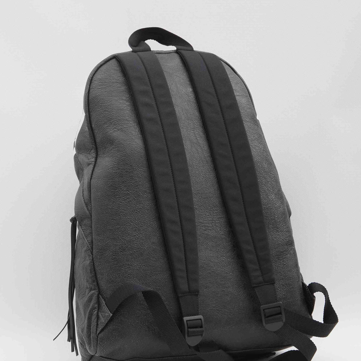 Balenciaga premium backpacks detail and craftsmanship close-up