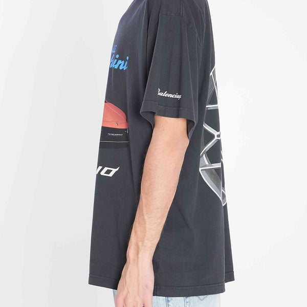 Balenciaga tee shirts side profile designer luxury fashion