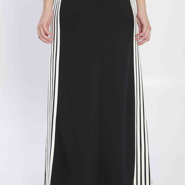 Close-up of Balenciaga skirts hardware and fine stitching